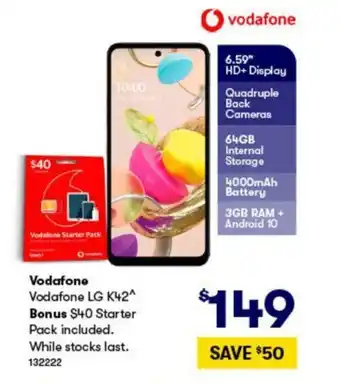 Vodafone LG K42^