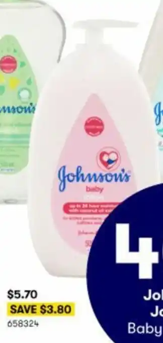 Johnson & Johnson Baby Toiletries^