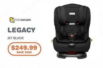 Baby Kingdom Infasecure legacy jet black offer