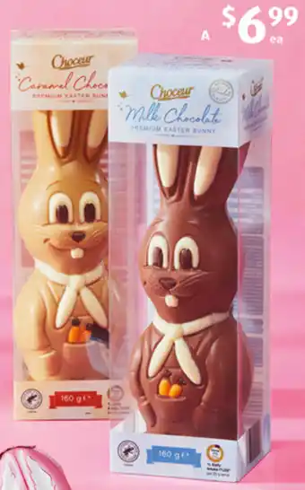 ALDI Choceur Premium Easter Bunny 160g offer