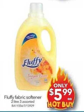 Cheap as Chips Fluffy fabric softener offer