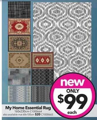 Cheap as Chips My home essential rug offer