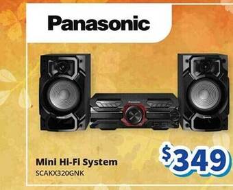 Panasonic mini hi-fi system