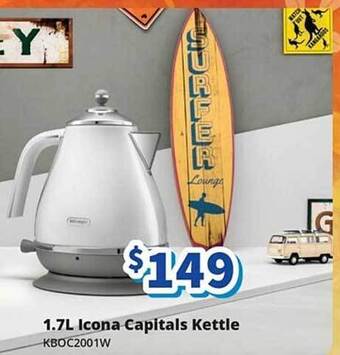 Bi-Rite 1.7l icona capitals kettle offer