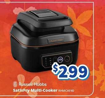 Bi-Rite Russell hobbs satisfry multi-cooker offer