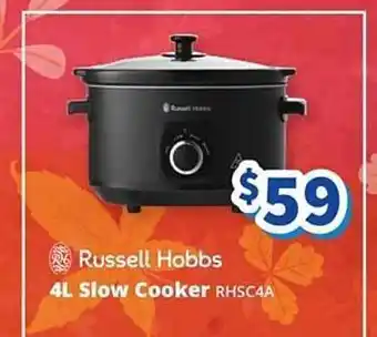 Bi-Rite Russell hobbs 4l slow cooker offer