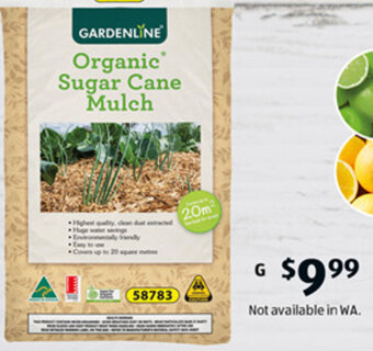 ALDI Sugar Cane Mulch offer