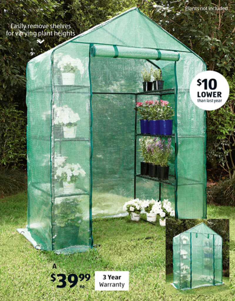 WalkIn Greenhouse offer at ALDI