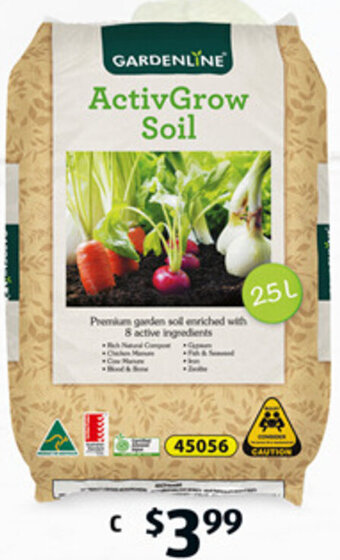 ALDI ActivGrow Garden Soil 25L offer