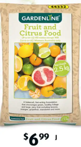 ALDI Fruit & Citrus Food 2.5kg offer