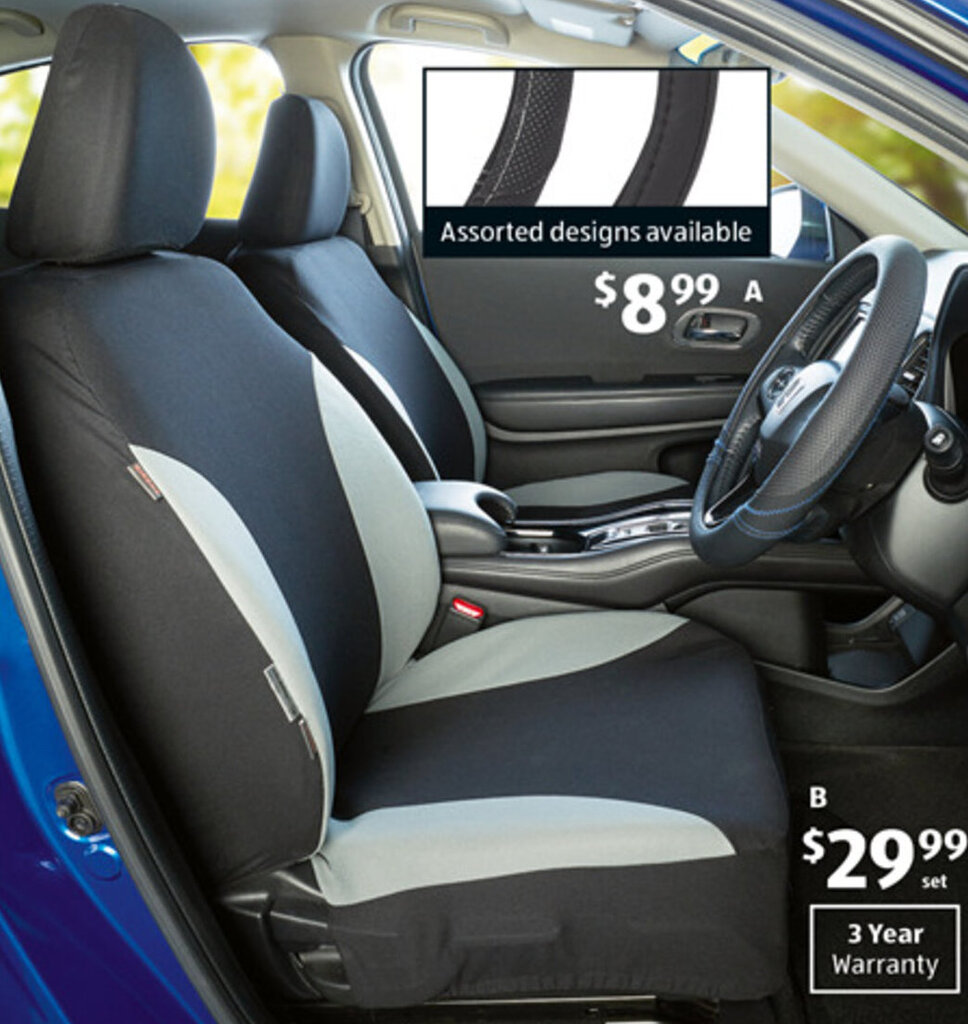 Car Seat Covers Set offer at ALDI