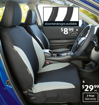ALDI Car Seat Covers Set offer