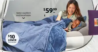 ALDI Travel Camp Quilt offer