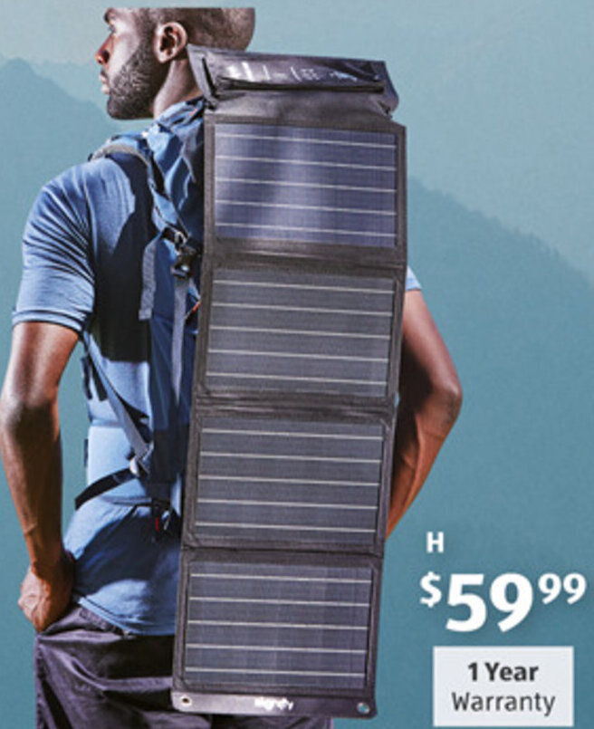 Solar Portable Charger offer at ALDI