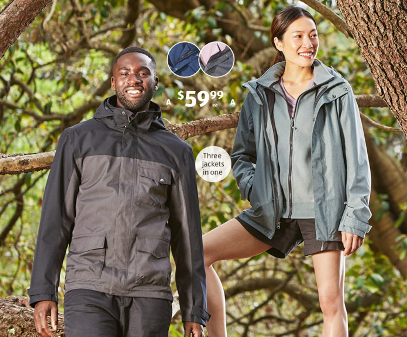 aldi 3 in 1 jacket
