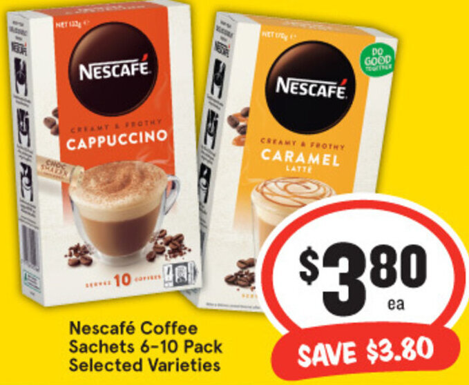 Nescafé Coffee Sachets 610 Pack offer at IGA