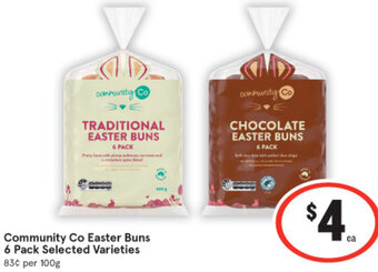 IGA Community Co Easter Buns 6 Pack offer