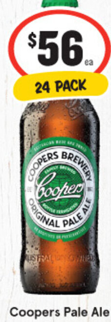 IGA Coopers Pale Ale 24 Pack offer