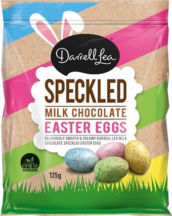 BIG W Darrell lea easter treats speckled eggs 125g offer