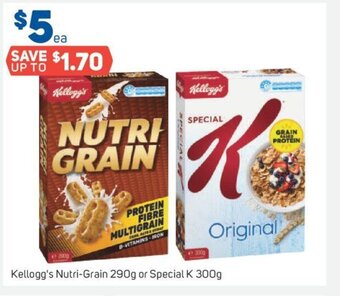 Foodland Kellogg's nutri-Grain offer