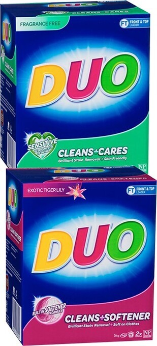 BIG W Duo laundry powder 5kg offer