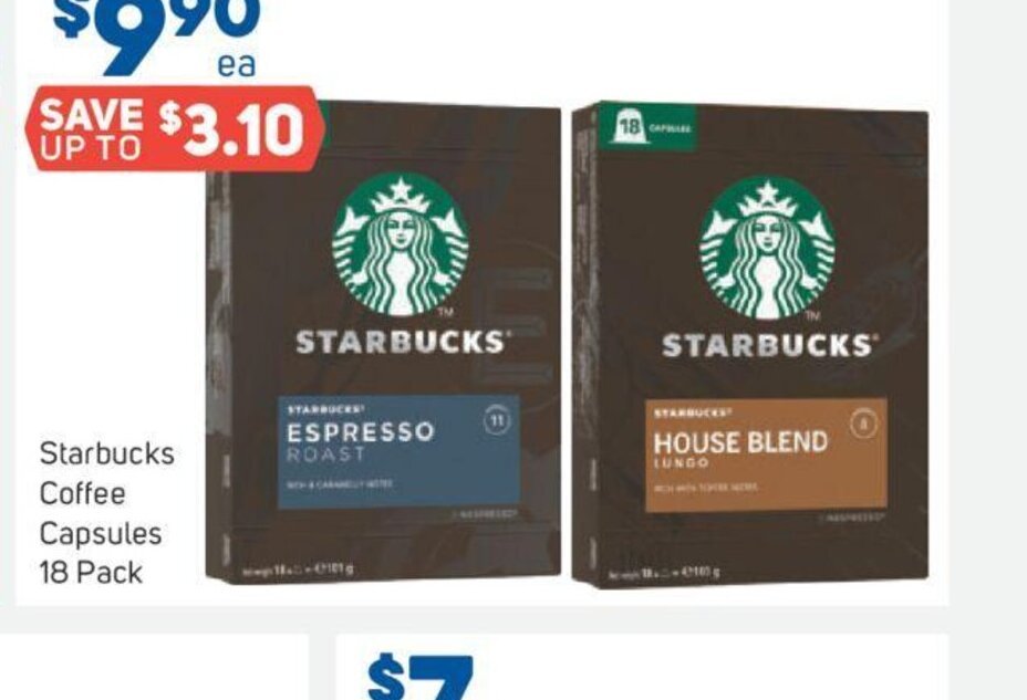 Starbucks Coffee Capsules Offer At Foodland