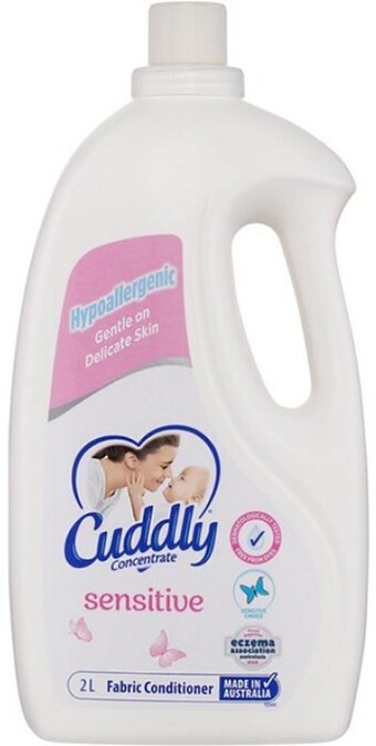 BIG W Cuddly concentrate liquid fabric softener conditioner 2l - sensitive offer