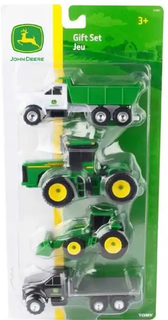 BIG W John deere farm vehicle 4-piece set offer
