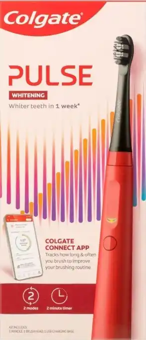 BIG W Colgate pulse series 1 whitening electric brush offer