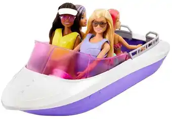 BIG W Barbie mermaid power boat with dolls offer
