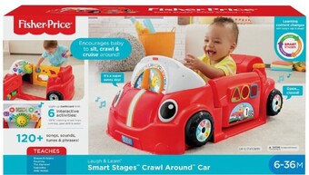 BIG W Fisher-price laugh & learn crawl around car offer