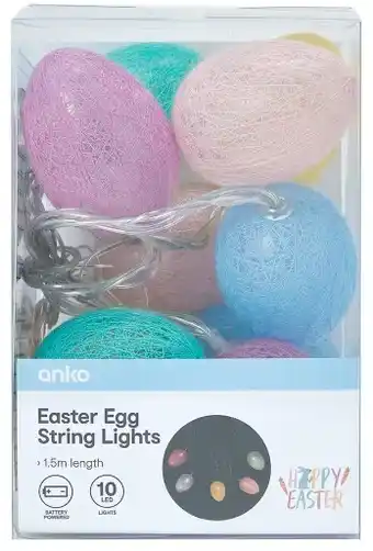 1.5m easter egg string lights