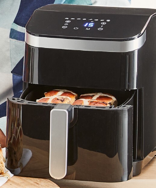 3.75l air fryer black offer at Kmart