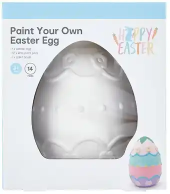 Kmart 14 piece paint your own easter egg offer