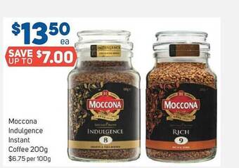 Foodland Moccona indulgence instant coffee offer