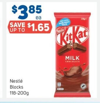 Foodland Nestlé Blocks 118-200g offer