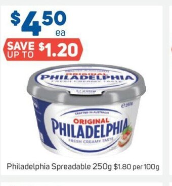 Foodland Philadelphia Spreadable 250g offer