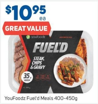 YouFoodz Fuel'd Meals 400-450g
