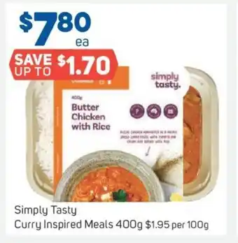 Foodland Simply Tasty Curry Inspired Meals 400g offer