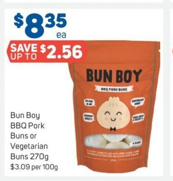 Foodland Bun Boy BBQ Pork Buns or Vegetarian Buns 270g offer