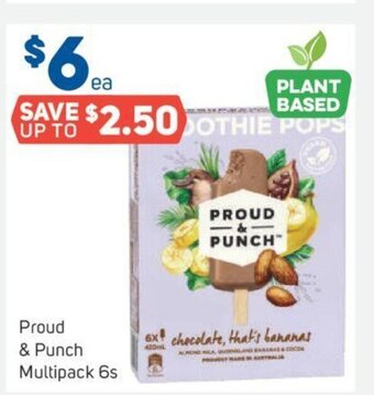 Foodland Proud & Punch Multipack 6s offer