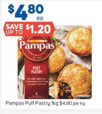 Foodland Pampas Puff Pastry 1kg offer