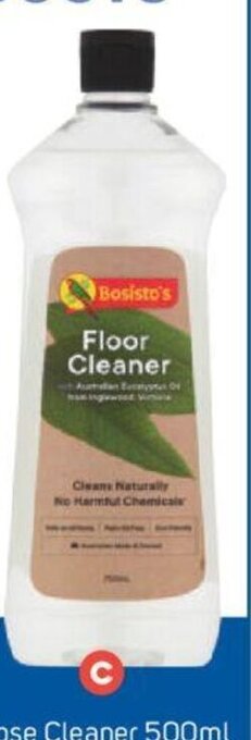 Foodland Bosisto's Floor Cleaner 750ml offer
