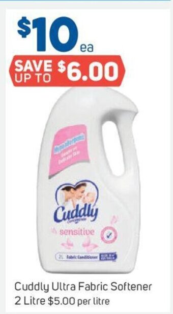 Foodland Cuddly Ultra Fabric Softener 2 Litre offer