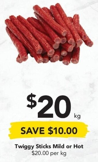 Drakes Twiggy Sticks Mild or Hot offer