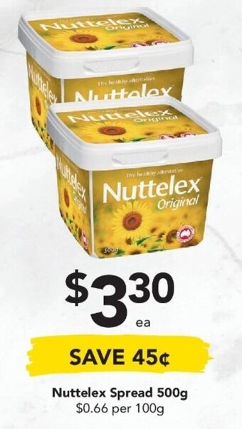Drakes Nuttelex Spread 500g offer