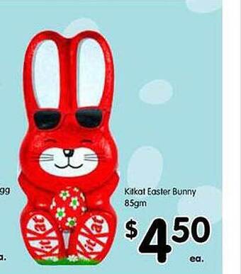 Kitkat easter bunny