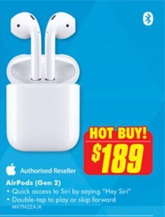 The Good Guys Airpods ( Gen 2 ) offer