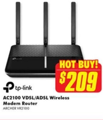 The Good Guys AC2100 VDSL / ADSL Wireless Modem Router offer