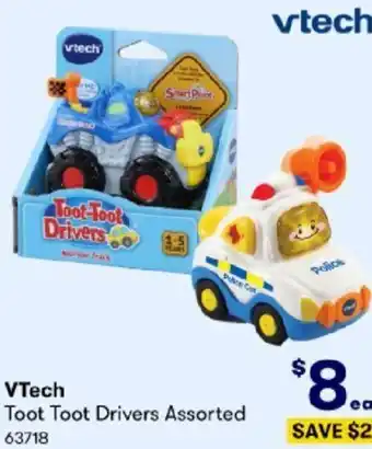 BIG W VTech Tool Toot Drivers Assorted offer